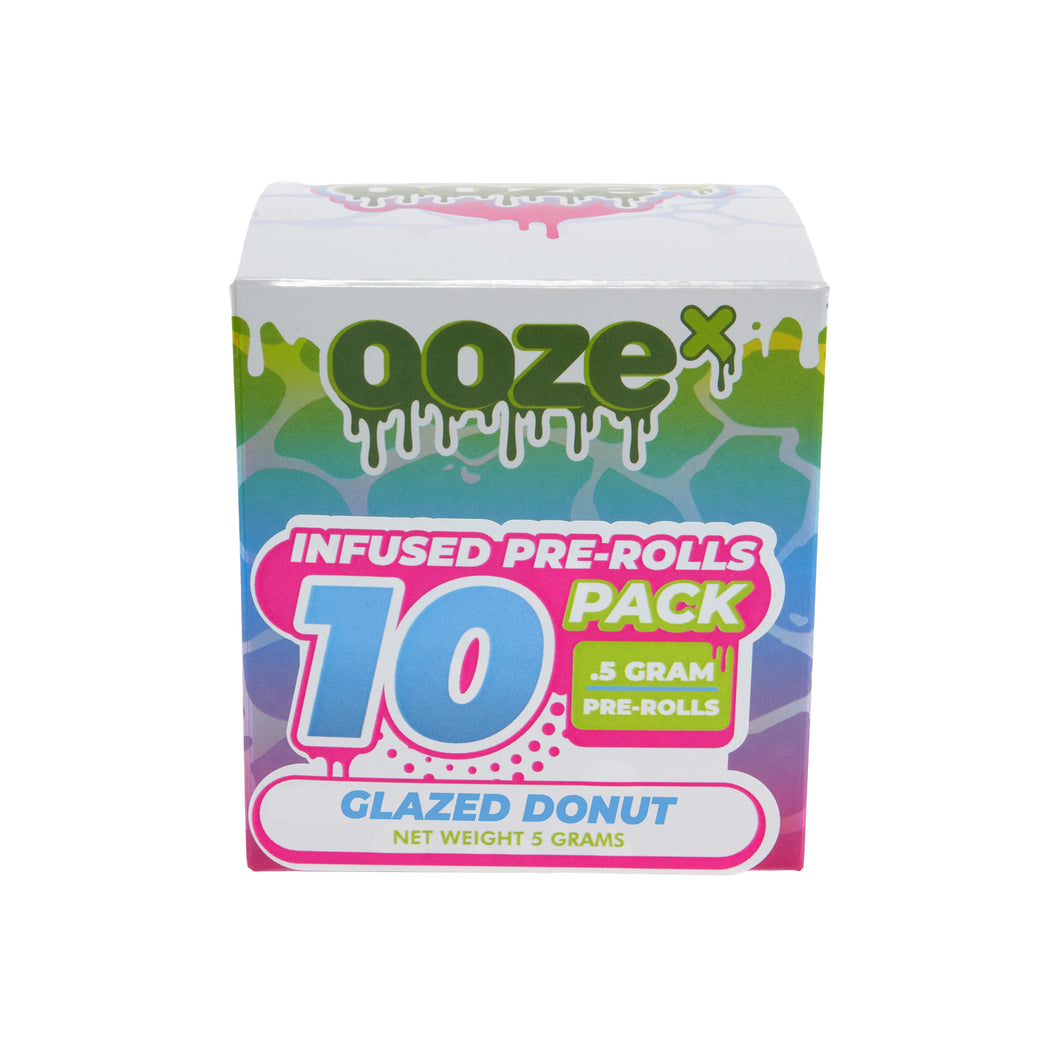 Glazed Donut 10 Pack .5g Infused Pre-Rolls